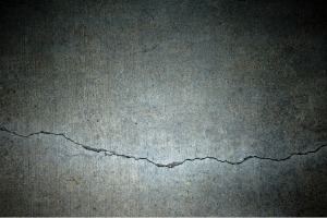 A structural crack requiring Foundation Crack Repair in Bloomington IL